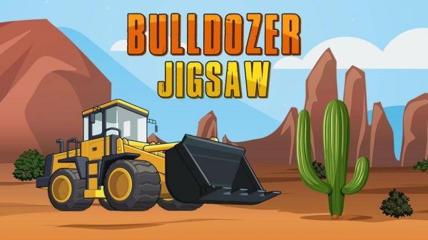 Bulldozer Jigsaw Puzzle Game Online