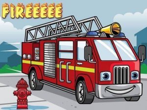 Emergency Vehicle Picture Assembly