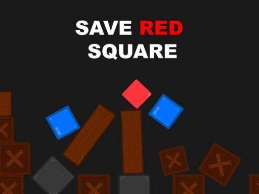 Save RED Square Puzzle Game Online