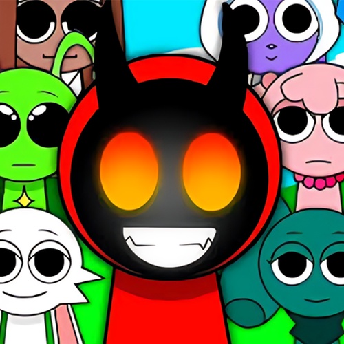 Sprunki Escape 3D Maze Adventure Online Game