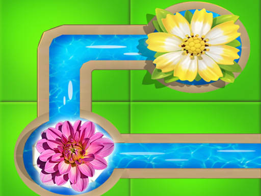 Water Connect Flow Puzzle Game