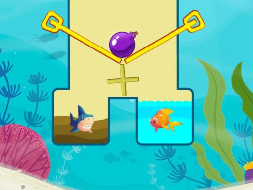 Save The Fishes Online Puzzle Game