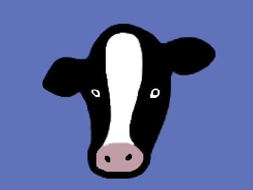 Paint Cow Puzzle Game