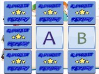 Alphabet Memory Match Game