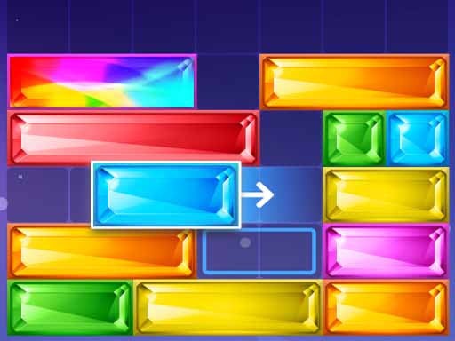 Jewel Sliding Puzzle Game