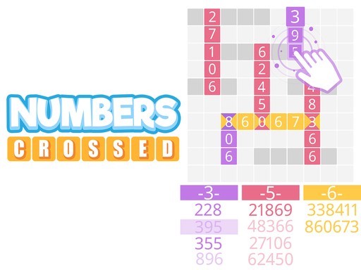 Numbers Crossed Puzzle Game