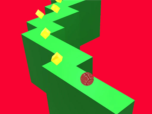 Wall Ball ZigZag Game 3D Online