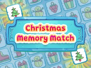 Christmas Memory Match Online Game