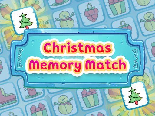 Christmas Memory Match Online Game
