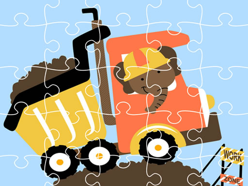 Dumper Trucks Jigsaw Puzzle Game Online