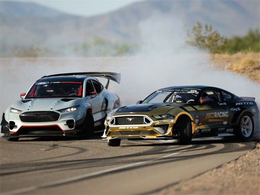 Drifting Mustang Car Puzzle Game Online