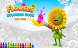 Flowers Coloring Book for Kids - Free Creative Game Online