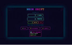 Neon Drift: Cyber Arcade Precision Fighter Online Game