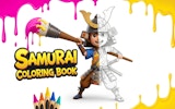 Samurai Coloring Book & Drawing App