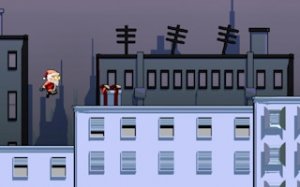 Snowy Rooftop Dash