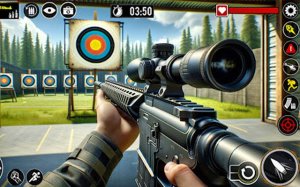 Target firearm Shooting Adventure: Real Sniper 3D