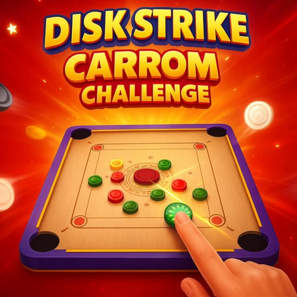Disk Strike: Carrom Challenge Online Game