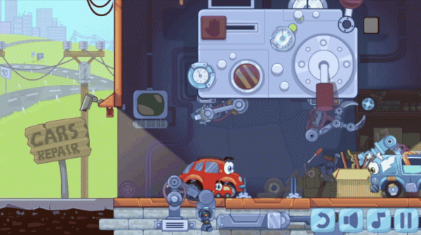 Wheely 4: Time Travel Puzzle Game Online - Puzzle Game