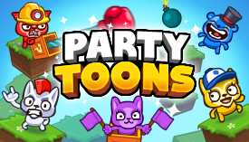 PartyToons.io Online Multiplayer Party Game
