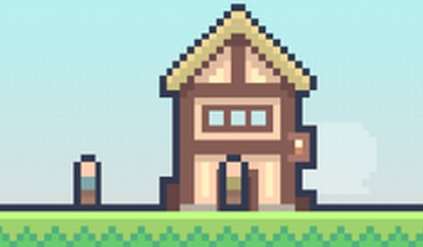 Pixel Village Online Building Game